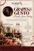 Grapes & Gusto — Wine Tasting